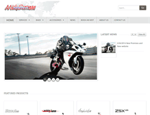 Tablet Screenshot of micksurmanmotorcycles.com